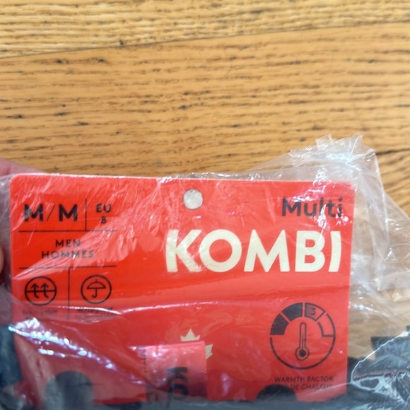 Brand New Mens Black Kombi Mittens - Picture 5 of 5